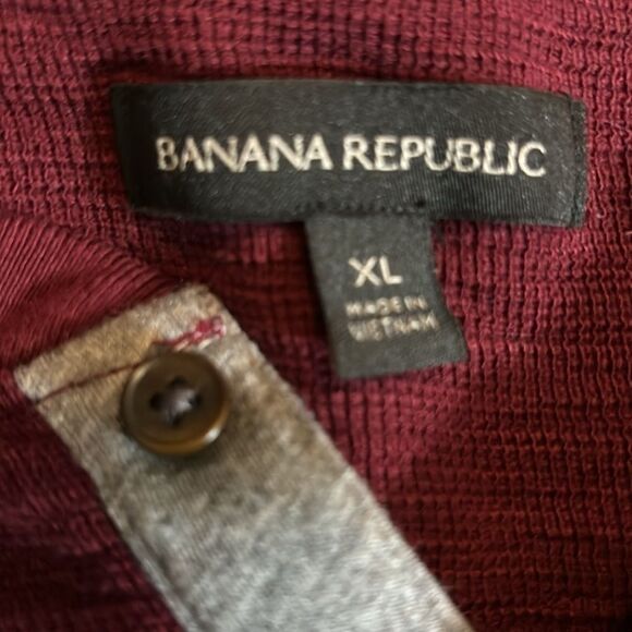 BANANA REPUBLIC l/s shirt XL - Picture 4 of 5